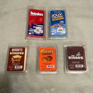 Lot of 5 Hershey inspired wax melts